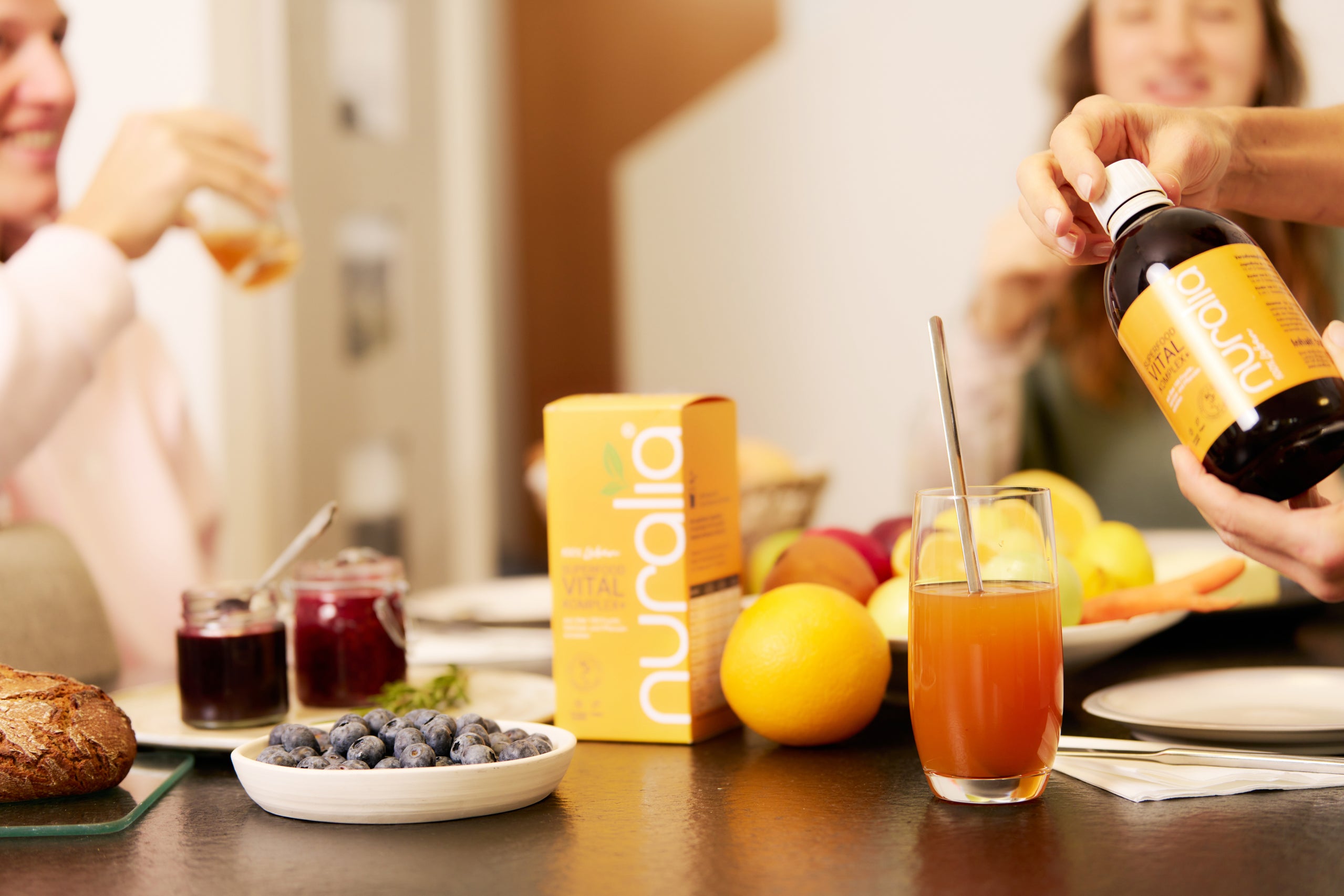 Visualisierung der Einnahme-Schritte