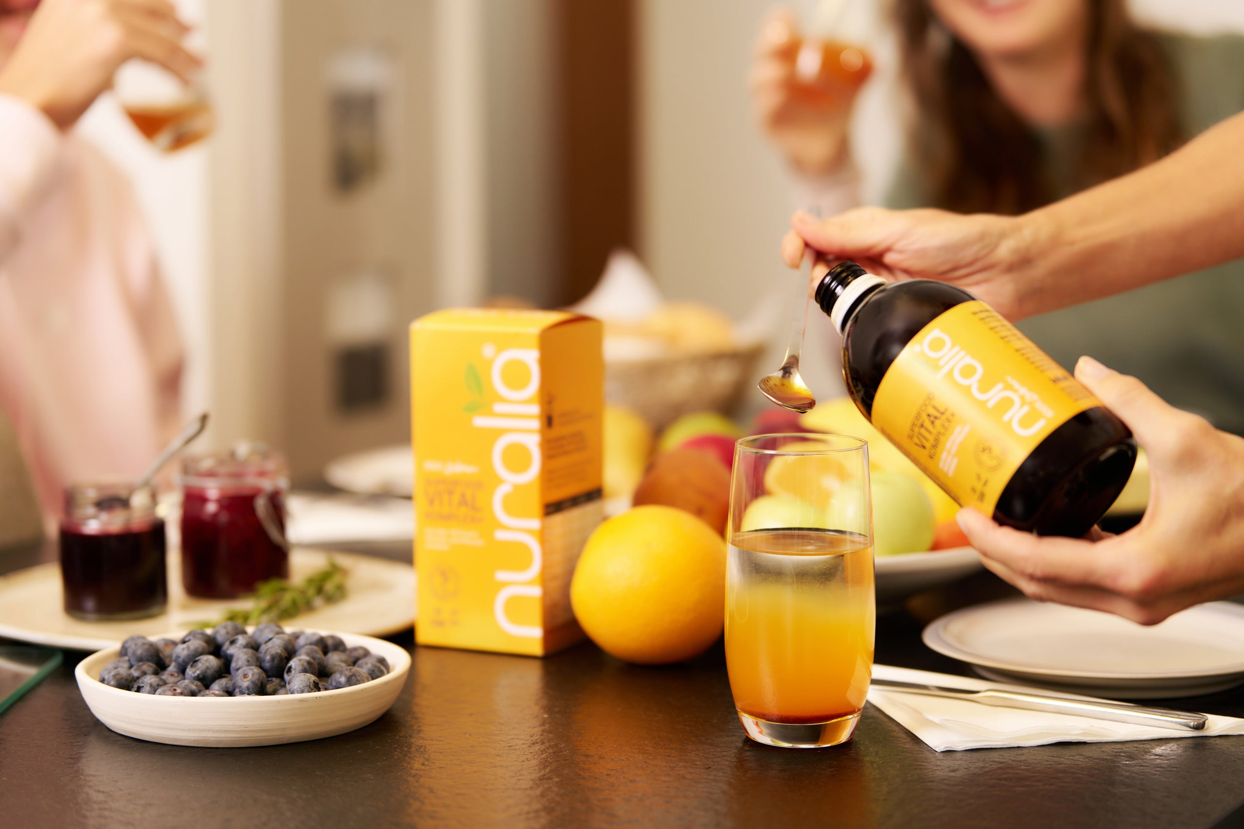 Visualisierung der Einnahme-Schritte